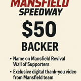Track Sponsorship “Backer”