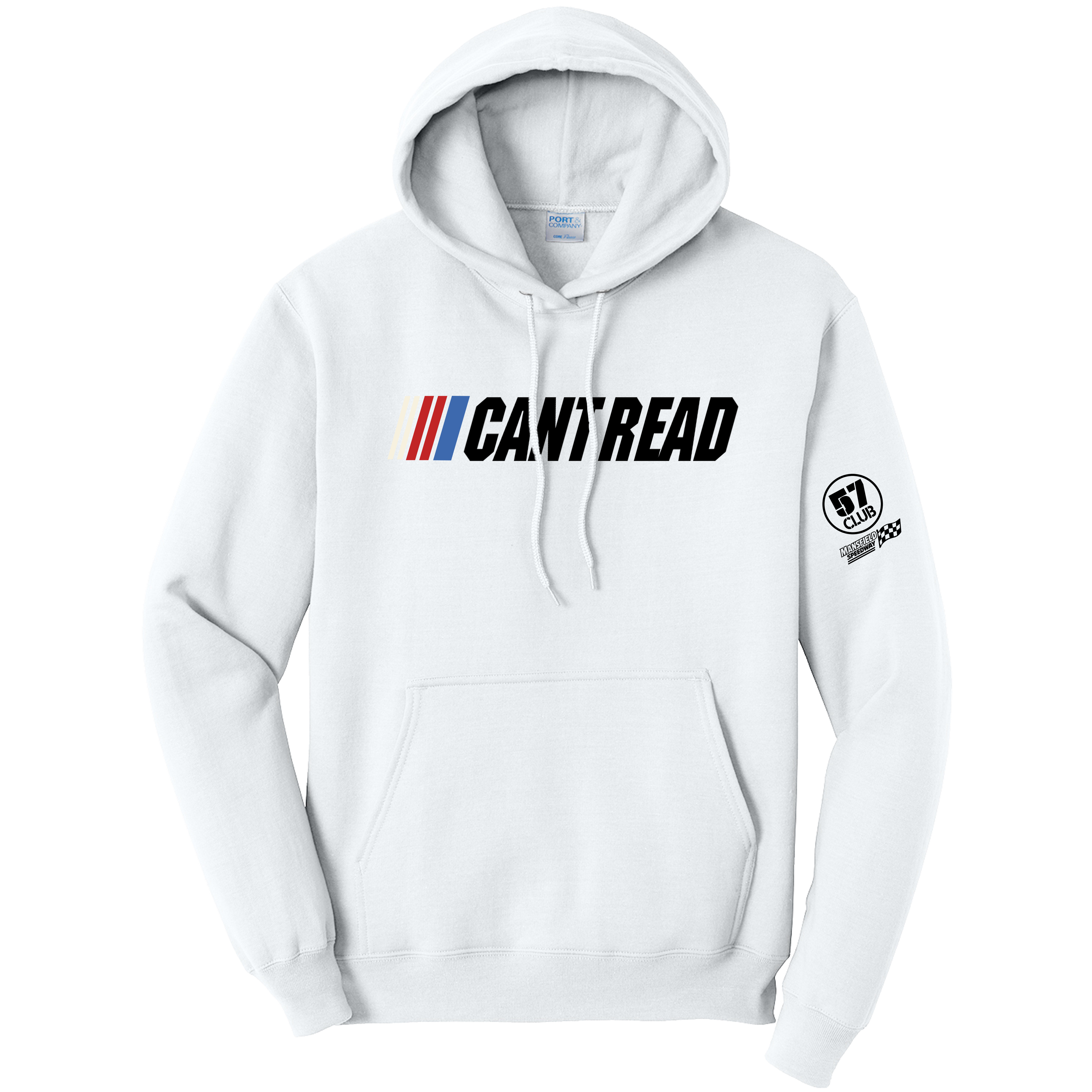 Can't Read 57 Club Hoodie