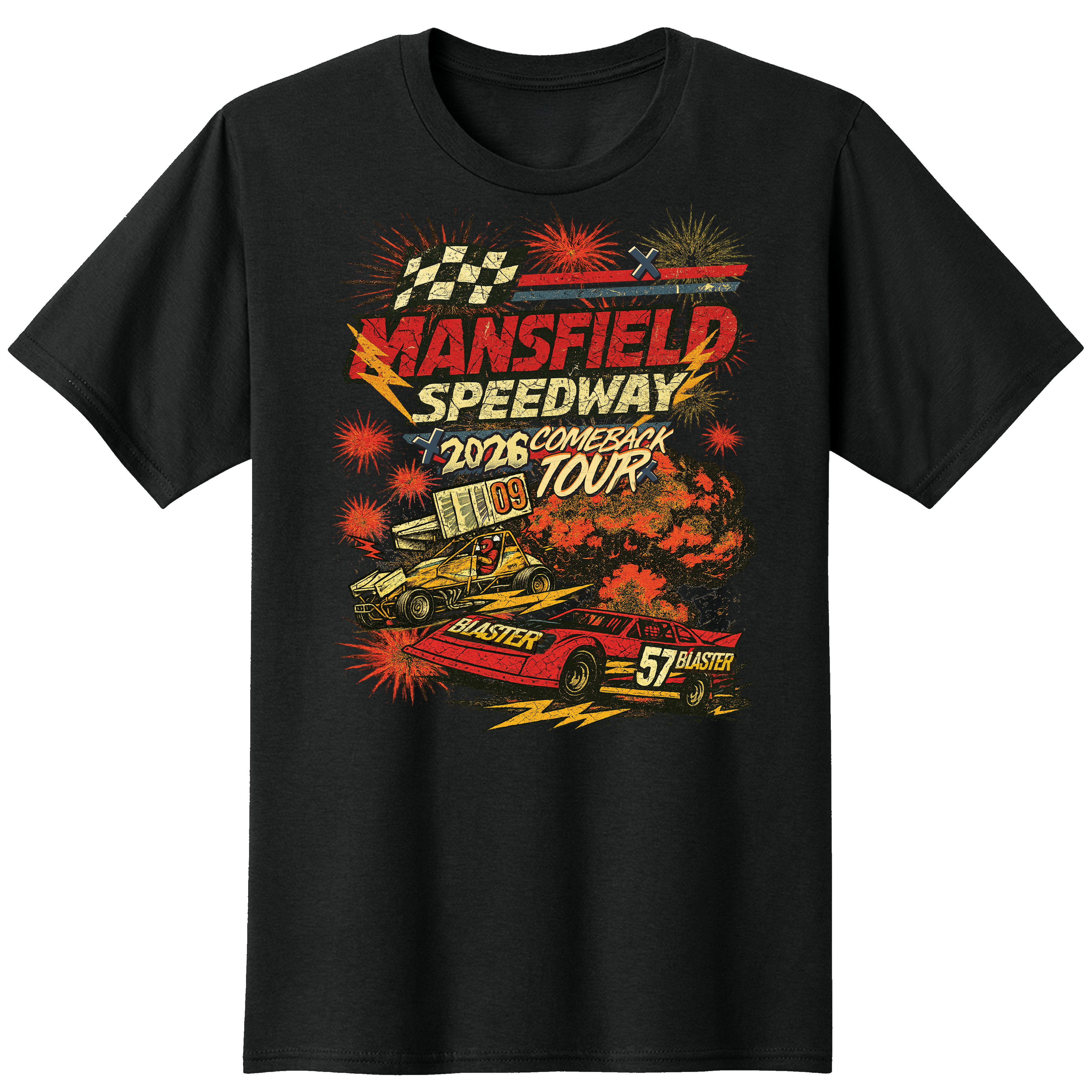 Comeback Tour - Mansfield Speedway Tee