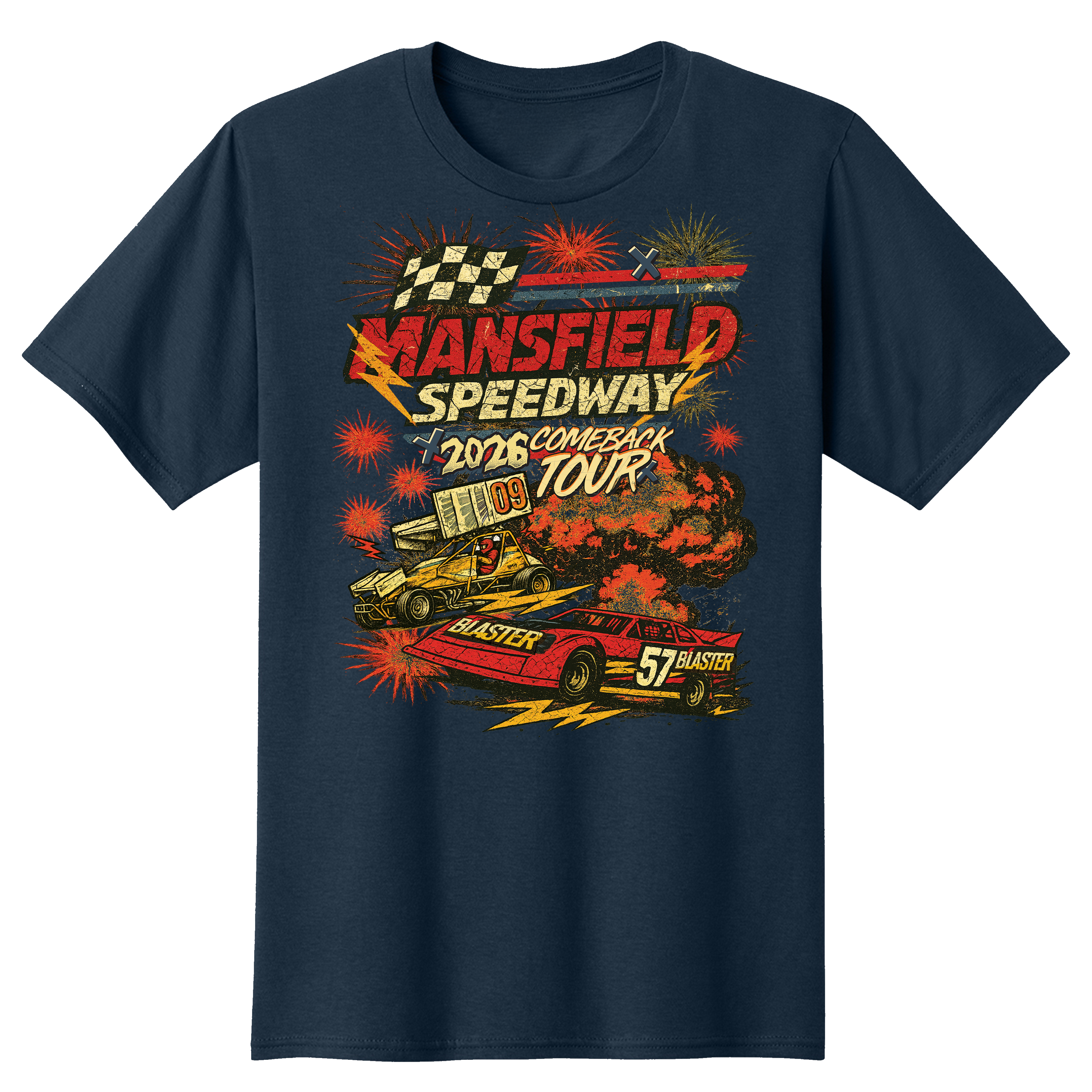 Comeback Tour - Mansfield Speedway Tee