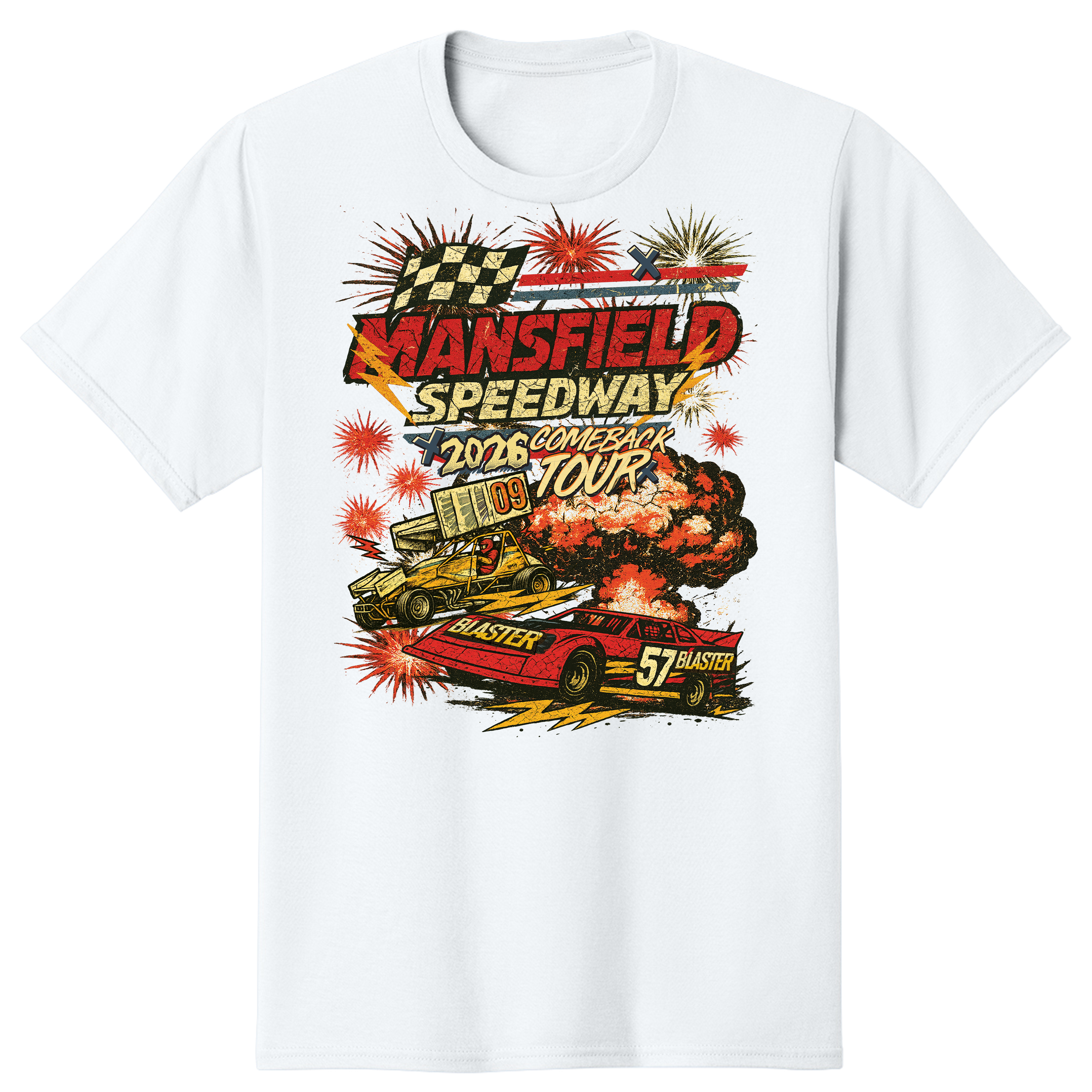 Comeback Tour - Mansfield Speedway Tee