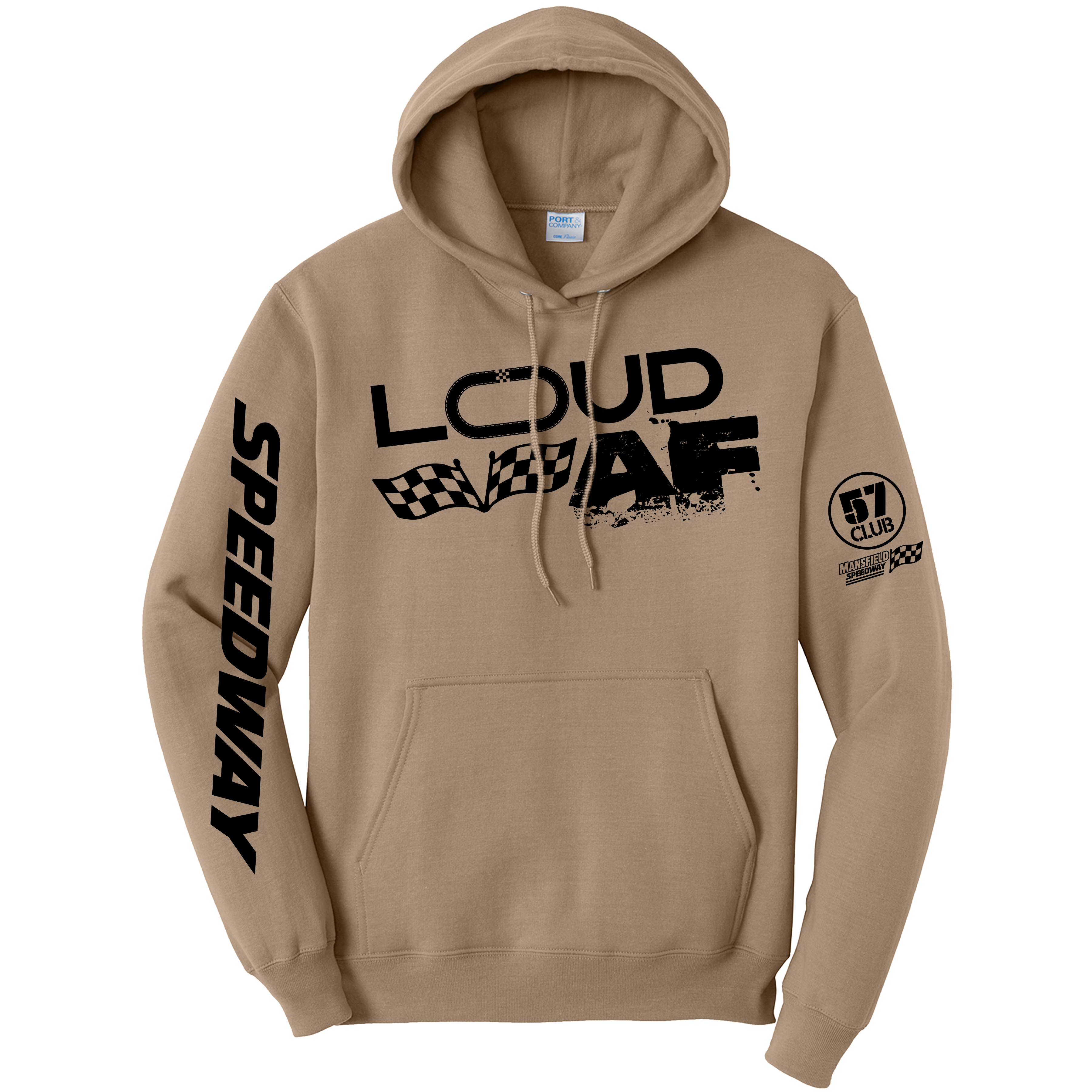 Loud AF - 57 Club Hoodie